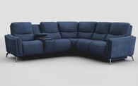 Valbiano 2 Corner 2 Power Recliner Sofa with Left Hand Facing Console | Valbiano Sofa Range | ScS