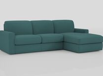 Barete Large Arm 4 Seater Sofa Bed with Right Hand Facing Large Lounger | Barete Sofa Range | ScS