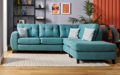 Aspen Express 2 Corner 1 Right Hand Facing Chaise Standard Back Sofa | Aspen Sofa Range | ScS