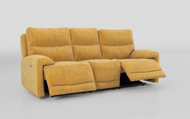 Caldbeck 3 Seater Power Recliner Sofa with Head Tilt Lumbar & Heat | Caldbeck Sofa Range | ScS
