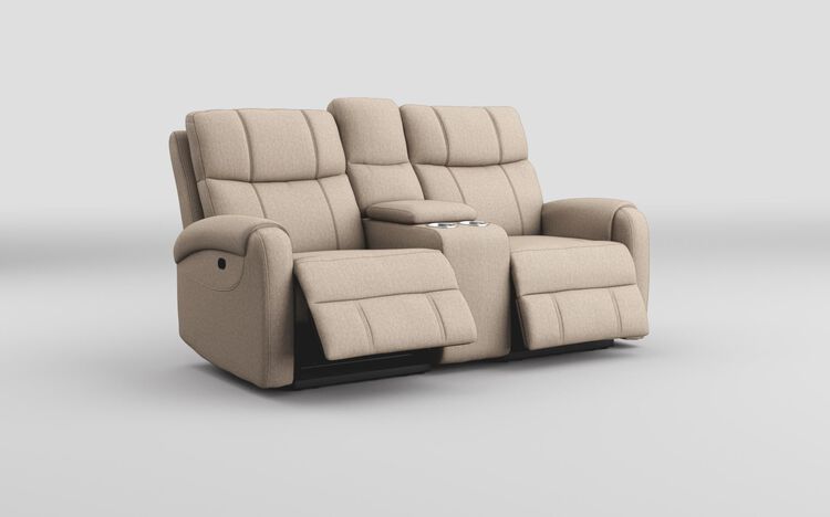 Calisese 2 Seater Manual Recliner with Console | Calisese Sofa Range | ScS