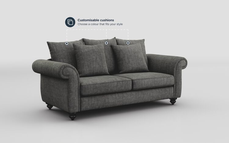 Rossetta 3 Seater Scatter Back Sofa | Rossetta Sofa Range | ScS