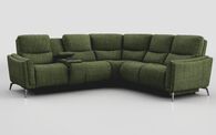 Valbiano 2 Corner 2 Power Recliner Sofa with Left Hand Facing Console | Valbiano Sofa Range | ScS