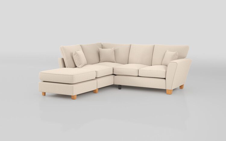 Tenbury 1 Corner 2 Left Hand Facing Chaise Standard Back Sofa | Tenbury Sofa Range | ScS