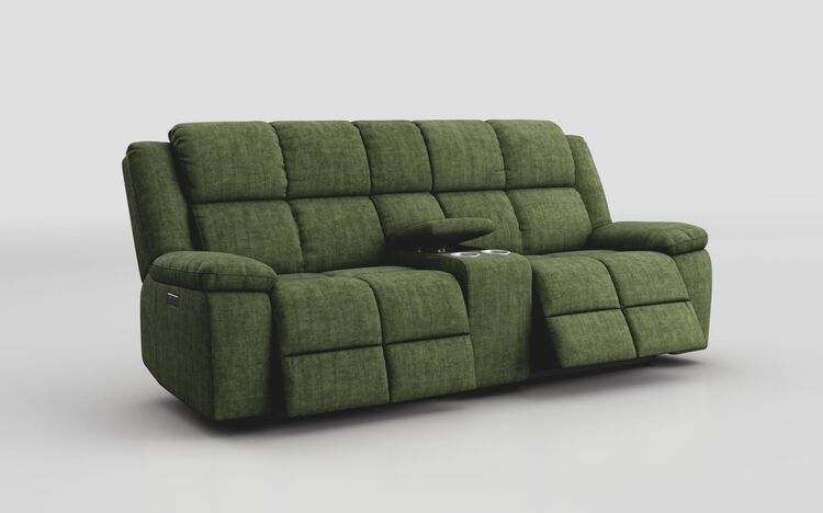 Coccolia 3 Seater Power Recliner Sofa with Console | Coccolia Sofa Range | ScS