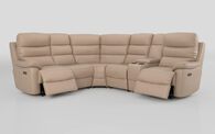 Ossett 2 Corner 2 Power Sofa with Right Hand Facing Console & Head Tilt | Ossett Sofa Range | ScS