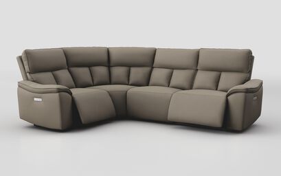 Pianello 1 Corner 3 Power Recliner Sofa with Power Head Tilt | Pianello Sofa Range | ScS