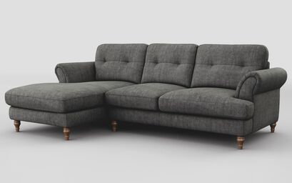 Selvapiana Large 3 Seater Sofa with Left Hand Facing Lounger | Selvapiana Sofa Range | ScS