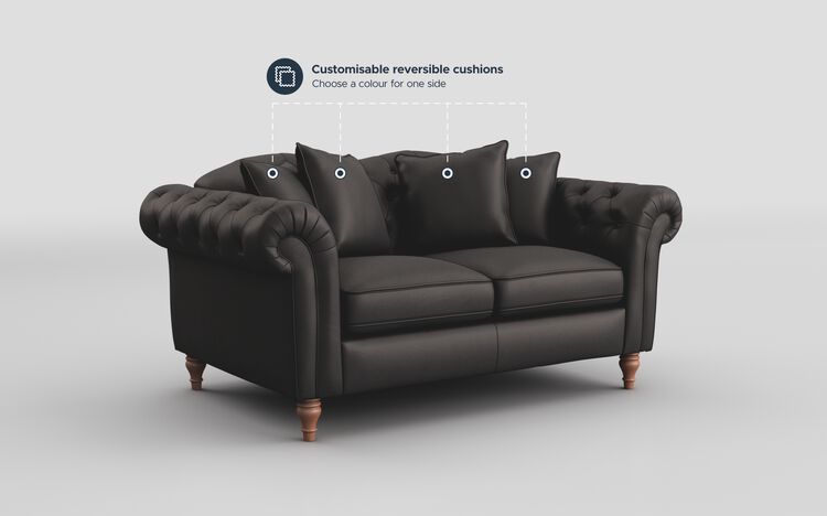 Regina Leather 2 Seater Sofa | Regina Sofa Range | ScS