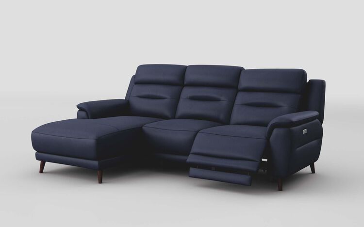 Casalecchio 3 Seater Power Recliner Sofa with Left Hand Facing Lounger | Casalecchio Sofa Range | ScS