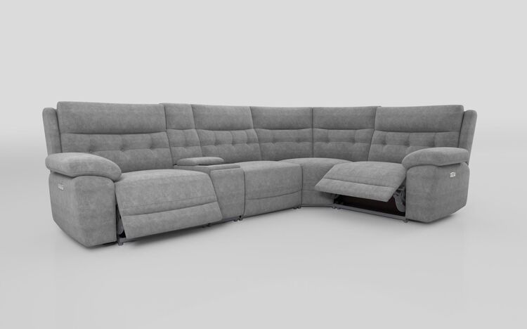 Belford 3 Corner 1 Power Recliner with Media Unit and Power Head Tilt | Belford Sofa Range | ScS