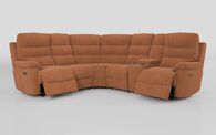 Ossett 2 Corner 2 Power Sofa with Right Hand Facing Console & Head Tilt | Ossett Sofa Range | ScS