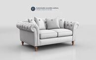 Regina Leather 2 Seater Sofa | Regina Sofa Range | ScS