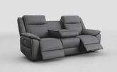 Poggiolo 3 Seater Power Recliner Sofa with Table 