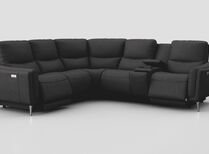 Valbiano 2 Corner 2 Power Recliner with Right Hand Facing Console | Valbiano Sofa Range | ScS