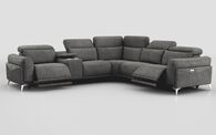 Gattolino 2 Corner 2 Power Recliner Sofa with Manual Headrests & Console | Gattolino Sofa Range | ScS