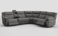 Villa 3 Corner 3 Power Recliner Sofa & Console with Lights | Villa Sofa Range | ScS