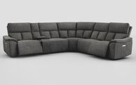 Pianello 3 Corner 3 Power Recliner Sofa with Console & Power Head Tilt | Pianello Sofa Range | ScS