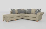 Aurora Fabric 1 Corner 2 Left Hand Facing Chaise Scatter Back Sofa | Aurora Sofa Range | ScS