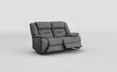 Massari 2 Seater Power Recliner Sofa with Power Head Tilt