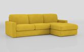 Barete Large Arm 4 Seater Sofa Bed with Right Hand Facing Large Lounger