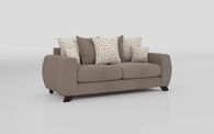 Aspen Fabric 4 Seater Scatter Back Sofa | Aspen Sofa Range | ScS
