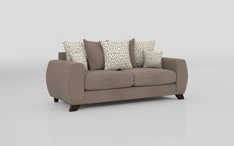 Aspen Fabric 4 Seater Scatter Back Sofa | Aspen Sofa Range | ScS