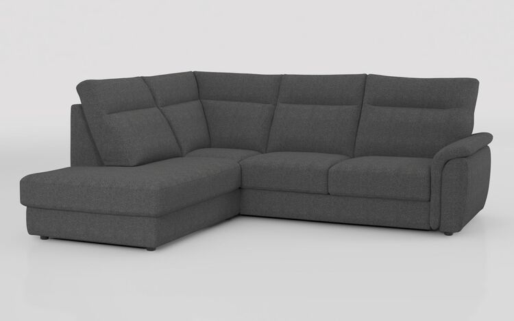 Ginestreto 1 Corner 3 Sofa with Sliding Footrest & Left Hand Facing Storage Lounger | Ginestreto Sofa Range | ScS