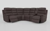 Ossett 2 Corner 2 Power Sofa with Right Hand Facing Console & Head Tilt