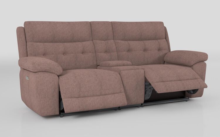 Belford 3 Seater Power Recliner Sofa with Console | Belford Sofa Range | ScS