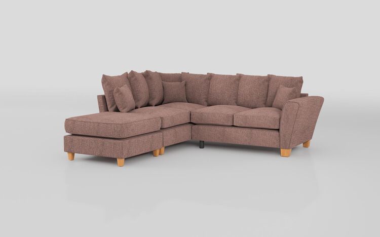 Tenbury 1 Corner 2 Left Hand Facing Chaise Scatter Back Sofa | Tenbury Sofa Range | ScS