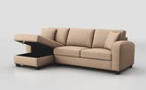 Sestola 3 Seater Sofa with Left Hand Facing Storage Lounger
