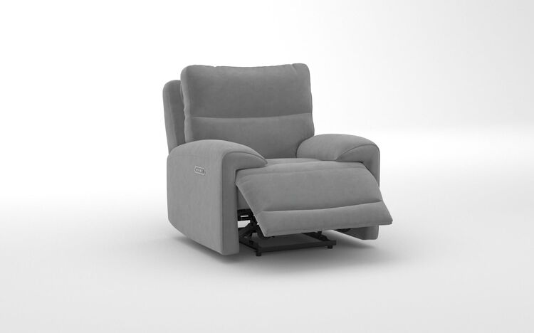Caldbeck Power Recliner Chair with Power Head Tilt, Lumbar & Heat | Caldbeck Sofa Range | ScS