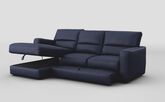 Tredozio 4 Seater Sofa with Sliding Footrest & Left Hand Facing Storage Lounger