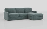 Barete Slim Arm 4 Seater Sofa Bed with Right Hand Facing Large Lounger | Barete Sofa Range | ScS