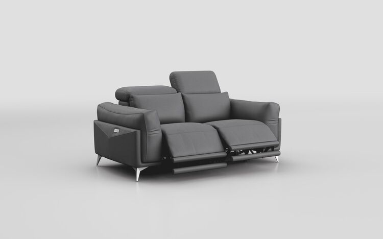 Gattolino 2 Seater Power Recliner Sofa with Manual Head Tilt | Gattolino Sofa Range | ScS