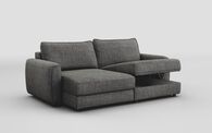 Lago 3 Seater Sofa with Left Hand Facing Sliding Seat & Right Hand Facing Storage Lounger | Lago Sofa Range | ScS
