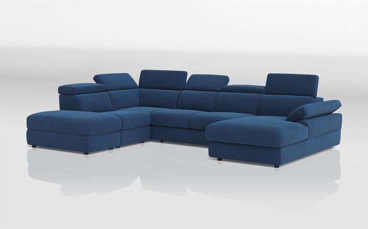 Quercioli 2 Corner 2 with Right Hand Facing Sofa Bed & Left Open End | Quercioli Sofa Range | ScS