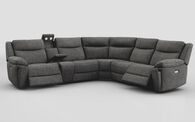 Villa 3 Corner 3 Power Recliner Sofa & Console with Lights | Villa Sofa Range | ScS