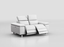 Viserba 2 Seater Power Recliner Sofa with Manual Head Tilt | Viserba Sofa Range | ScS