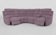 Ossett 2 Corner 2 Power Sofa with Right Hand Facing Console & Head Tilt | Ossett Sofa Range | ScS