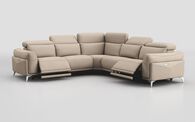 Gattolino 2 Corner 2 Power Sofa with Manual Head Tilt | Gattolino Sofa Range | ScS
