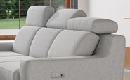 Crostolo 4 Seater Left Hand Facing Power Recliner Sofa