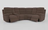 Ossett 2 Corner 2 Power Sofa with Left Hand Facing Console & Head Tilt