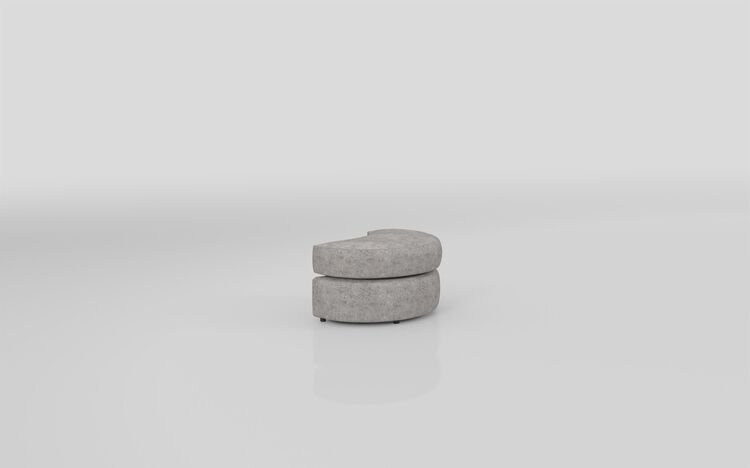 Maddie Fabric Large Twister Footstool | Maddie Sofa Range | ScS