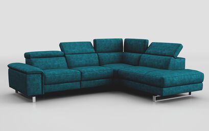 Viserba 3 Corner 2 Sofa with Right Hand Facing Chaise & Manual Head Tilt | Viserba Sofa Range | ScS