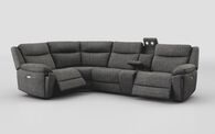 Villa 1 Corner 3 Power Recliner Sofa & Console with Lights | Villa Sofa Range | ScS