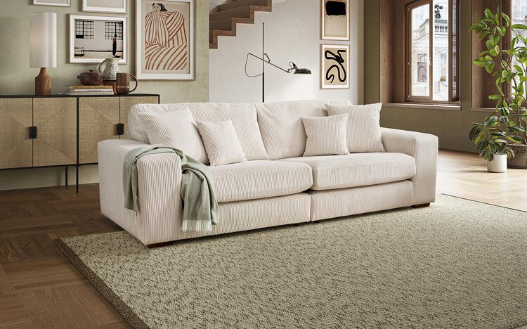 Fincham 4 Seater Split Standard Back Sofa | Fincham Sofa Range | ScS