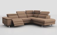 Viserba 3 Corner 2 LHF Power Recliner with Power Head Tilt & RHF Chaise with Manual Head Tilt | Viserba Sofa Range | ScS