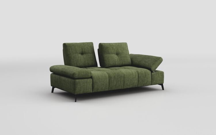 Linaro 2 Seater Sofa with Power Sliding Backrest & Adjustable Arms | Linaro Sofa Range | ScS